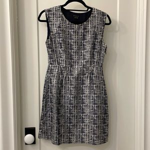 Silk shift sleeveless dress